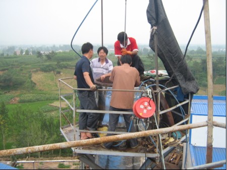 化工厂换热器清洗现场